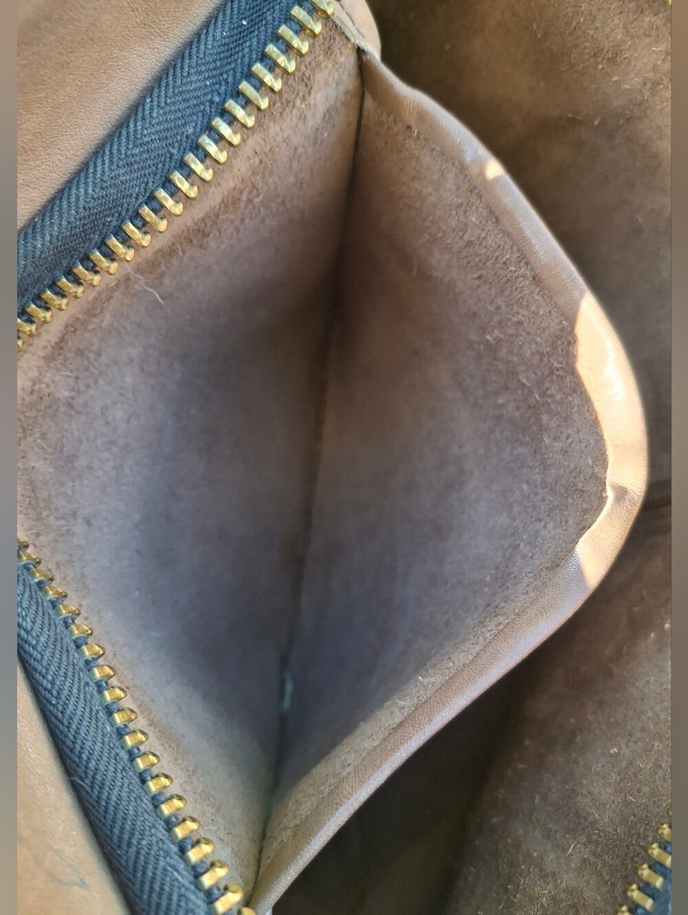 VTG 70's Coach Glove-Tanned Leather Cashin Carry Slim Tote Skinny Tote #9546 - Picture 11 of 14